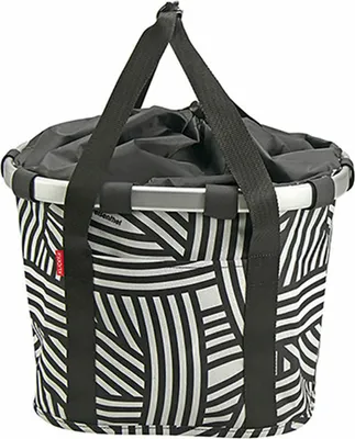 Obrázek produktu pro Brašna na košík na řídítka Reisenthel Klickfix Bikebasket, zebra, volná