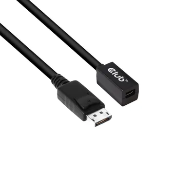 Produktbild von CLUB3D CAC-1120, 1 m, Mini DisplayPort, DisplayPort, Buchse, Stecker, 7680 x 4320 Pixel