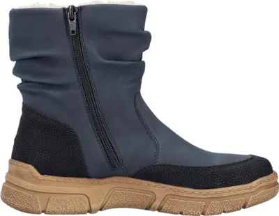 Produktbild von Rieker Stiefel bequem warm gefüttert in blau, Gr. 36