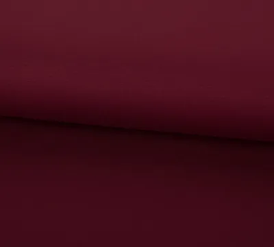 Produktbild von Viskose Meterware Romanit Jersey Punta Royal einfarbig dunkel rot 150cm