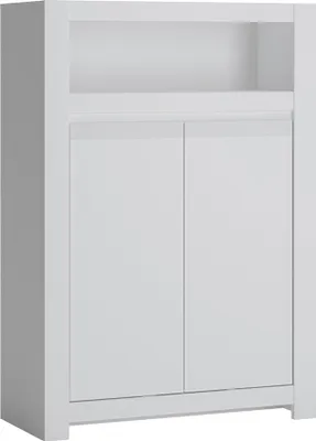 Produktbild von Highboard mit 2 Türen, weiß NAVA-129