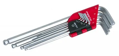 Produktbild von Innensechskantschlüsseln 1.5-10mm 9Stück