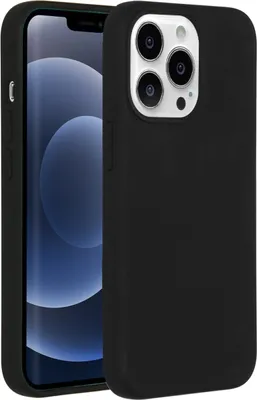 Produktbild von Accezz Liquid Silikoncase iPhone 13 Pro - Schwarz