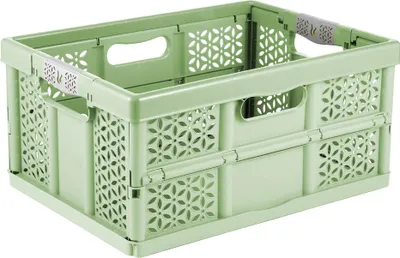 Produktbild von keeeper Profi-Klappbox "eco lea" 32 Liter gras green