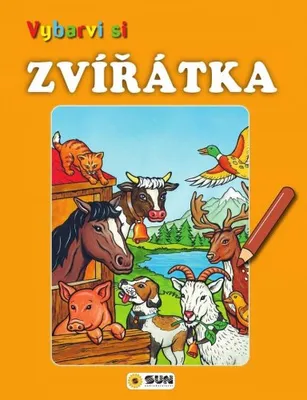 Obrázok produktu pre Vyfarbi si - Zvieratá (oranžová)