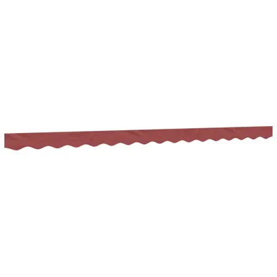 Image de vidaXL Lambrequin de store rouge bourgogne 4 m