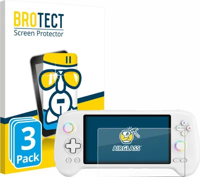 Produktbild von 3x BROTECT Schutzglas für Anbernic RG557 Schutzfolie Panzer Folie Glas Display Schutz klar