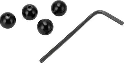 Image de Embouts de câble ZTTO, 4 pièces en aluminium réutilisables pour câbles de frein VTT et vélo de course, noir