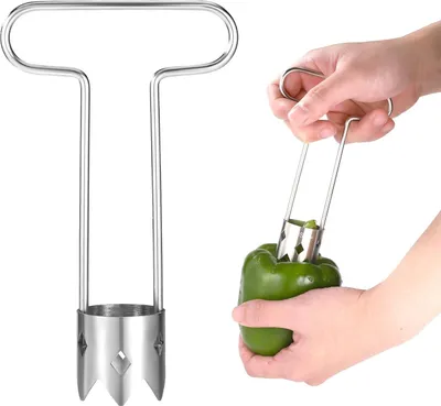 Produktbild von Edelstahl Obstentsteiner für Gemüse und Früchte, praktisch