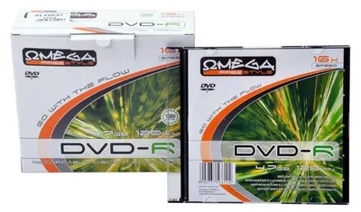 Productafbeelding van DVD-R-schijf Omega Platinet Freestyle DVD-R 4.7 GB 10 stuks (56677)