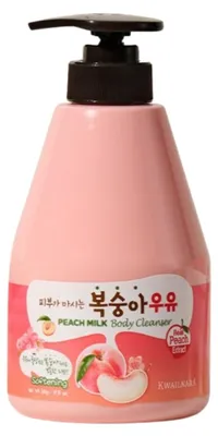 Produktbild von KWAILNARA – Peach Milk Body Cleanser Weichmachendes Duschgel mit Pfirsichextrakt, 560 g