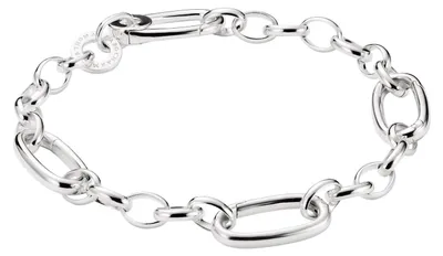 Produktbild von Thomas Sabo C1203-001-21 Damen Charm-Armband mit 3 Connect-Links 925 Silber, 19 cm