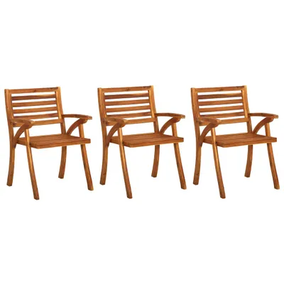 Produktbild von VidaXL 3060805, Terrasse, Gepolsterter Sitz, Akazienholz, Polyester, 50 cm, 50 cm