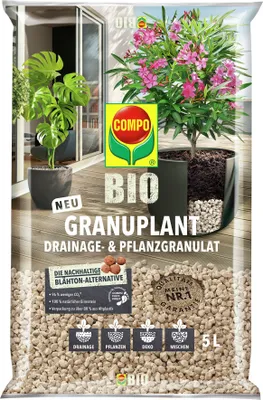 Produktbild von COMPO GRANUPLANT Drainage- und Pflanzgranulat - 5 Liter