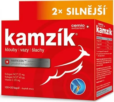 Productafbeelding van Kamzík 2 x Sterker, 100 + 50 capsules