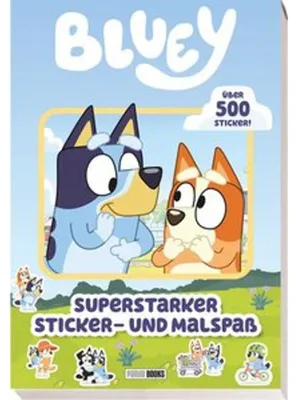 Produktbild von Bluey: Superstarker Sticker- und Malspaß