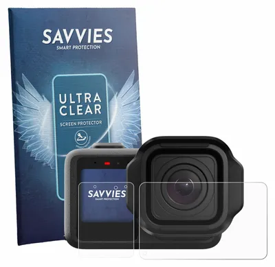 Produktbild von 18x Für GoPro Mission 1 Pro Schutzfolie Savvies Displayschutz Display Schutz Folie Klar Transparent