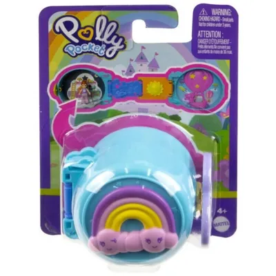 Obrázek produktu pro Polly Pocket HRD74, 4 rok/roky, Chlapec/děvče, 50 mm, 60 g, Vícebarevný