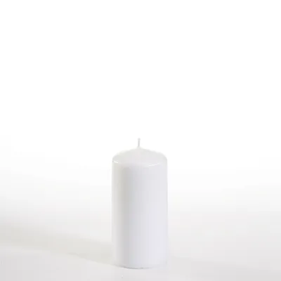 Produktbild von Stumpenkerze Ø 50 mm · 100 mm weiss