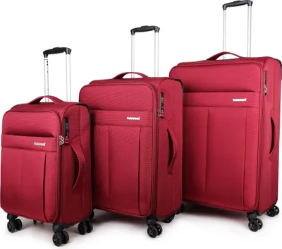 Produktbild von D-Upright Kofferset Rot TSA 109, 70 en 34 Liter