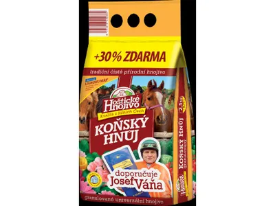 Produktbild von Koňský hnůj Váňův - 2,5 kg + 30% zdarma