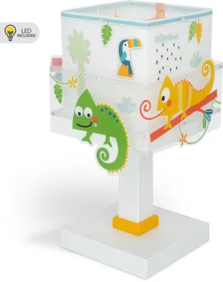 Productafbeelding van Tafellampje Happy Jungle glow in the dark