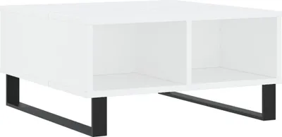 Obrázek produktu pro vidaXL Konferenční stolek bílý 60x60x30 cm Dřevěný materiál