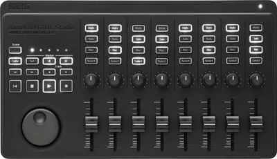 Produktbild von Korg nanoKONTROL Studio - MIDI-Controller, schwarz
