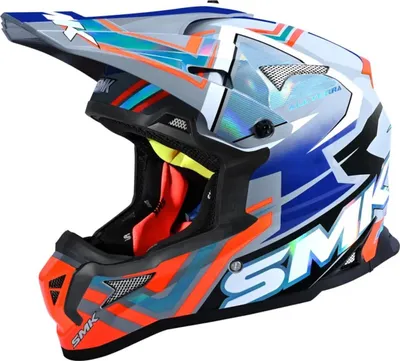 Produktbild von SMK Allterra X-Aces Motocross Helm, bunt, L (59)