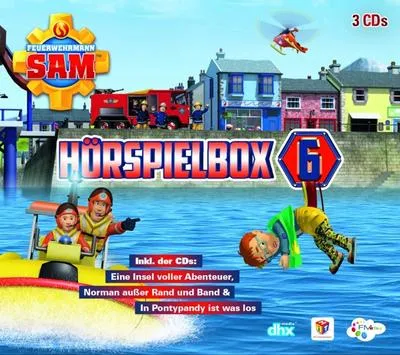 Produktbild von Feuerwehrmann Sam-Hörspiel Box 6 (3 CDs)