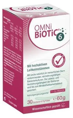 Produktbild von OMNi-BiOTiC 6 Portionen Pulver, 30 St. Beutel