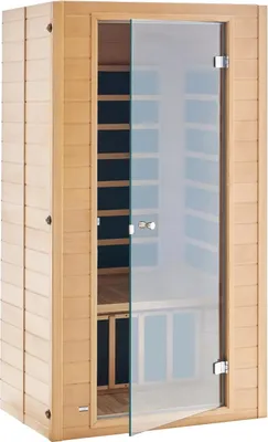 Zdjęcie produktu dla Sauna domowa na podczerwień 1–2 osoby niskie EMF Bluetooth chromoterapia