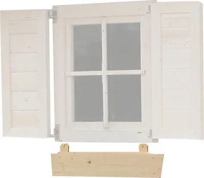 Produktbild von Blumenkasten aus 19 mm dickem Fichtenholz