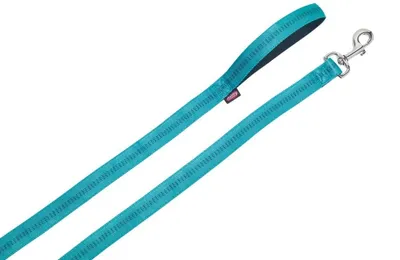 Immagine prodotto di Nobby Leine "Soft Grip" L: 120 cm, B: 10 mm turchese