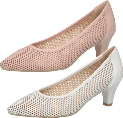 Produktbild von Caprice 9-22510-24 Damen Schuhe elegante Pumps Leder, Größe:38.5 EU, Farbe:Weiß
