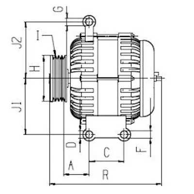 Produktbild von HC-Cargo 114723 Starter Anlasser 2,2kW für VW Touareg (7LA, 7L6, 7L7) 12V