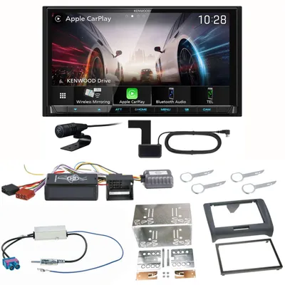 Produktbild von Kenwood DMX8021DABS Android Auto CarPlay Bluetooth Einbauset für Audi TT 8J