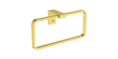 Produktbild von Ideal Standard Handtuchring Conca Cube 210x69mm T4502A2 Brushed Gold