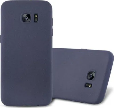 Image de Cadorabo Housse pour Samsung Galaxy S7 EDGE Housse en bleu Housse pour portable TPU Etui Cover Case