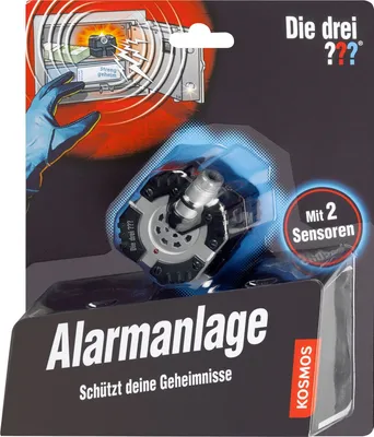 Produktbild von Kosmos Die drei Alarmanlage, 8 Jahr(e), Schwarz, Silber