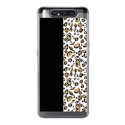 Produktbild von MuchoWow® Handyhülle Schutzhülle Hülle für Samsung Galaxy A80 Panther Druck - Tiere - Aquarell Silikon Softcase Handy Hülle - Schutzdeckel