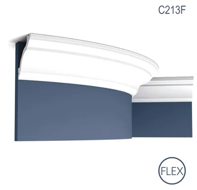 Produktbild von Orac Decor C213F LUXXUS flexible Decken Stuckleiste Zierprofil Dekorleiste | 2 m