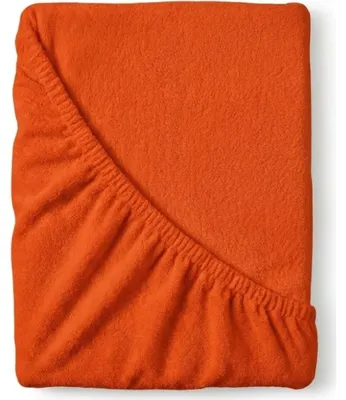 Obrázek produktu pro Froté prostěradlo oranžové