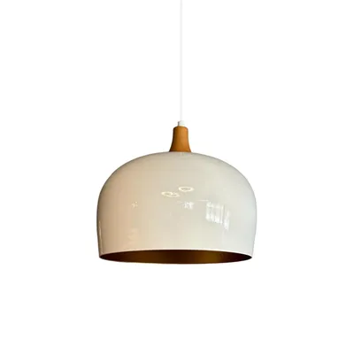 Produktbild von Pendelleuchte Kreis Durchmesser, Weiß Metall Moderne Lampe