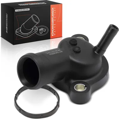 Immagine prodotto di Frankberg 1x flangia di raffreddamento uscita acqua per VW Polo T-ROC Tiguan Allspace Seat Ibiza V