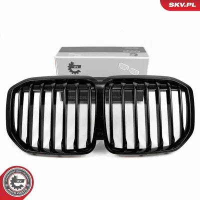Produktbild von ESEN SKV 66SKV314 Kühlergrill Frontgrill für BMW X7 (G07) Schwarz Glänzend