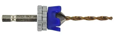 Imagen del producto de Broca Mèche & Fraise HSS 2 en 1 para madera y metales, 3 mm - TIVOLY - 11900720300