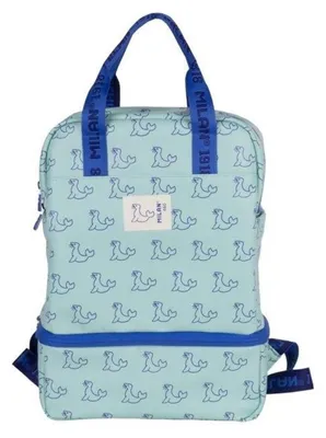 Image de Milan Sac à dos scolaire avec compartiment isolant 13.5l bleu bleu One Size