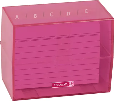 Productafbeelding van BRUNNEN 102057025 Karteibox A7 m.KK tulip