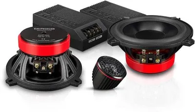 Productafbeelding van geluidssterk 13 cm 2-weg luidspreker-componentensysteem met 100 W RMS